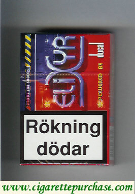 Elixyr Powered By Ducal Cigarettes hard box