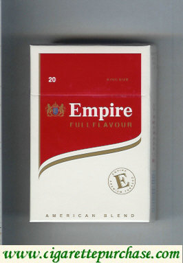 Empire Full Flavour American Blend cigarettes hard box