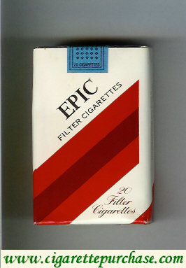 Epic Filter cigarettes soft box