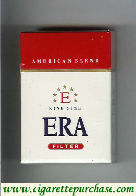 Era American Blend Filter cigarettes hard box