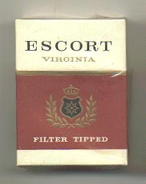 Escort Virginia cigarettes hard box