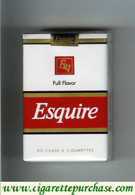 Esquire Full Flavor cigarettes soft box