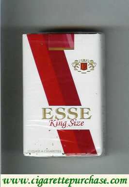 Esse King Size cigarettes soft box