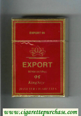 Export 95 cigarettes hard box
