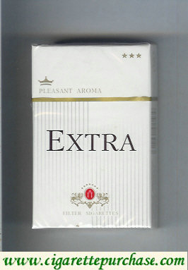 Extra Pleasant Aroma cigarettes hard box