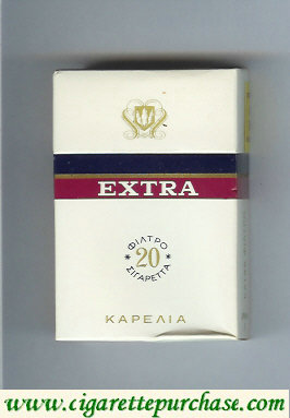 Extra Karelia T Cigarettes hard box