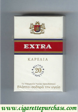 Extra Karelia T 20 Cigarettes hard box