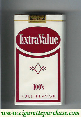 Extra Value 100s cigarettes Full Flavor soft box