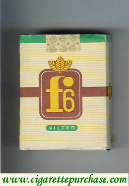 F6 Filter Cigarettes soft box