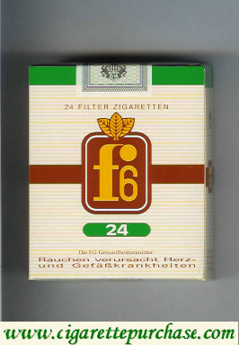 F6 24 Filter Cigarettes soft box