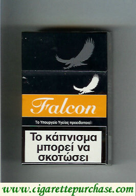 Falcon cigarettes hard box