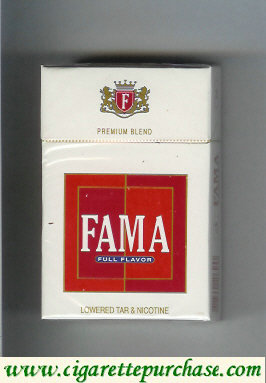 Fama Premium Blend Full Flavor cigarettes hard box