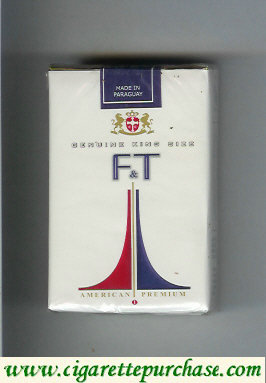 FandT American Premium cigarettes soft box