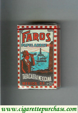 Faros Papel Arroz cigarettes soft box
