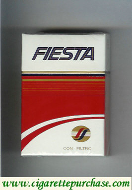 Fiesta Con Filtro cigarettes hard box