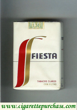 Fiesta Tabacos Claros Con Filtro cigarettes soft box
