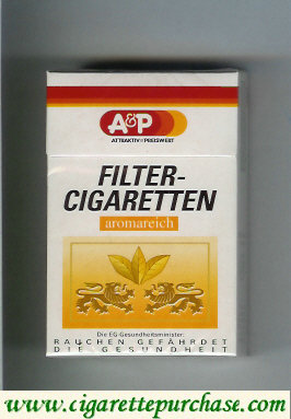 Filter - Cigaretten Aromareich cigarettes hard box