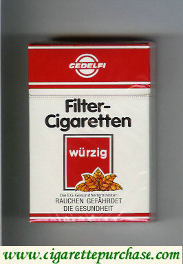 Filter - Cigaretten Wurzig cigarettes hard box