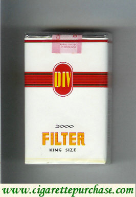 Filter 2000 DIV King Size cigarettes soft box