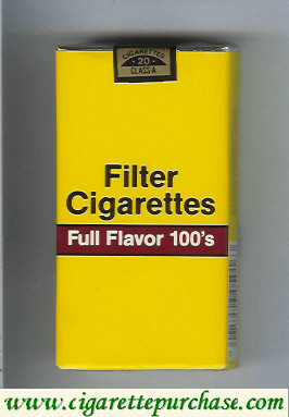 Filter Cigarettes Full Flavor 100s cigarettes soft box