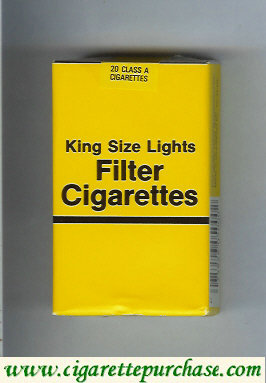 Filter Cigarettes King Size Lights cigarettes soft box