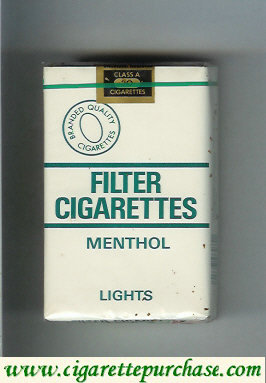 Filter Cigarettes Blended Quality Sigarettes Menthol Lights cigarettes soft box