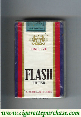 Flash Filter American Blend cigarettes soft box