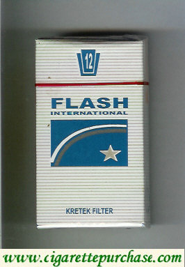 Flash International 90s cigarettes hard box