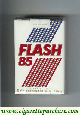 Flash 85 cigarettes soft box