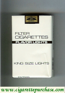 Flavor Lights Filter Cigarettes Lights soft box