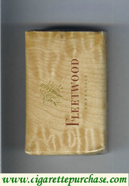 Fleetwood Imperials cigarettes soft box