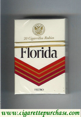 Florida Filtro cigarettes hard box