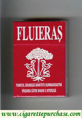 Fluieras red cigarettes hard box