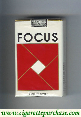 Focus Full Flavor cigarettes soft box