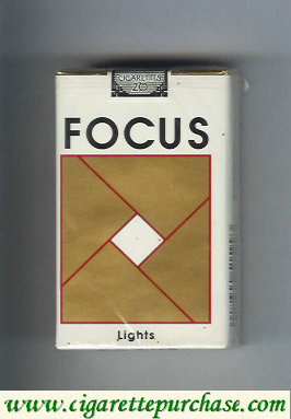 Focus Lights cigarettes soft box