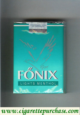 Fonix Lights Menthol cigarettes soft box