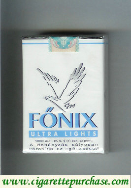 Fonix Ultra Lights cigarettes soft box