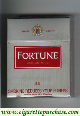 Fortune Medium Mild 35 cigarettes hard box