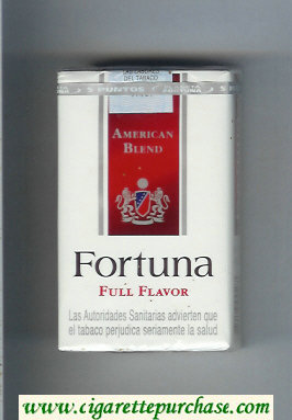 Fortuna American Blend Full Flavor cigarettes soft box