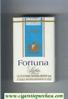 Fortuna Lights cigarettes soft box