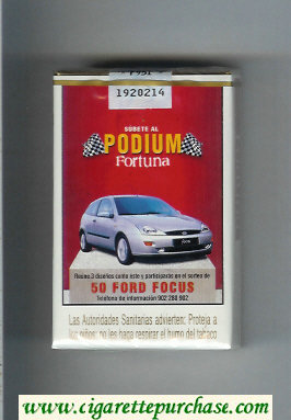 Fortuna Podium 50 Ford Focus cigarettes soft box