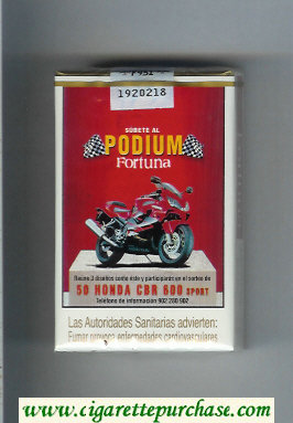 Fortuna Podium 50 Honda CBR 600 Sport cigarettes soft box