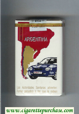 Fortuna. Rally Fortuna Argentina cigarettes soft box