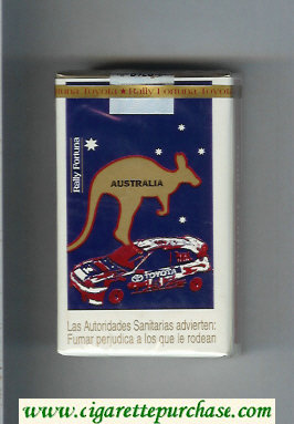 Fortuna. Rally Fortuna Australia cigarettes soft box