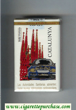 Fortuna. Rally Fortuna Catalunya cigarettes soft box