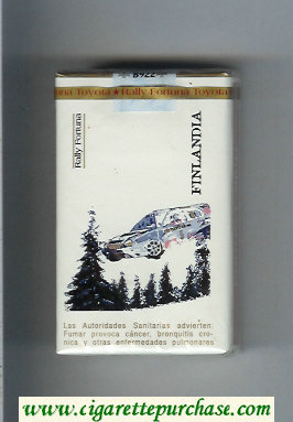 Fortuna. Rally Fortuna Finlandia cigarettes soft box