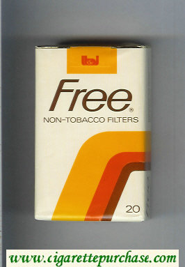 Free Non-Tobacco Filters 20 Cigarettes soft box