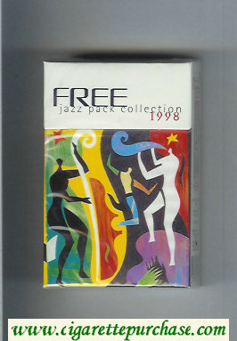 Free Jazz Pack Collection 1998 Cigarettes hard box