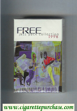 Free Cigarettes Jazz Pack Collection 1998 hard box