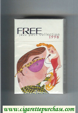 Free Jazz Pack Collection 1998 hard box Cigarettes